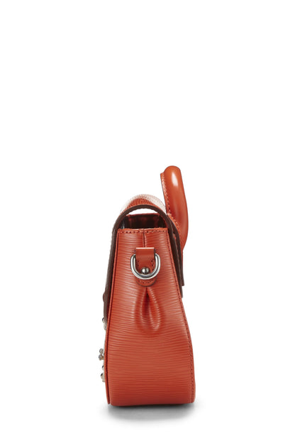 Louis Vuitton, Pre-Loved Orange Epi Eden PM, Orange