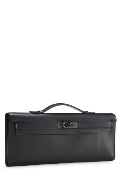 Hermès, SO Black Box Kelly Cut d'occasion, noir