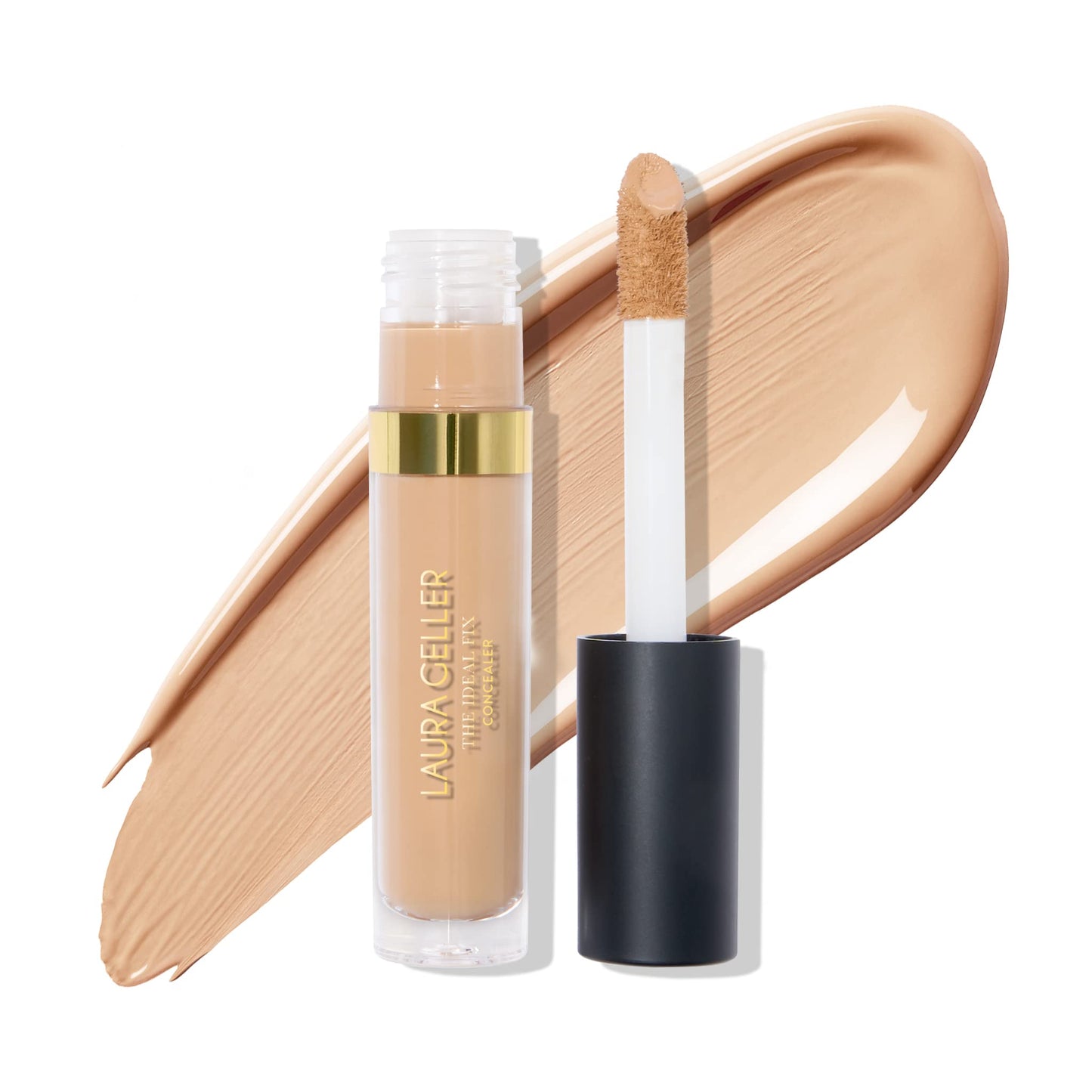 LAURA GELLER NEW YORK The Ideal Fix Concealer - Léger - Anti-cernes liquide modulable à couvrance moyenne à totale - Couvre les cernes et les imperfections sous les yeux - Longue tenue