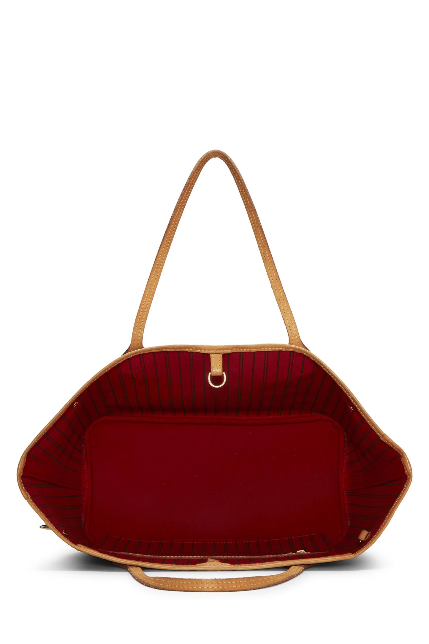 Louis Vuitton, Neverfull MM en toile monogram rouge d'occasion, rouge