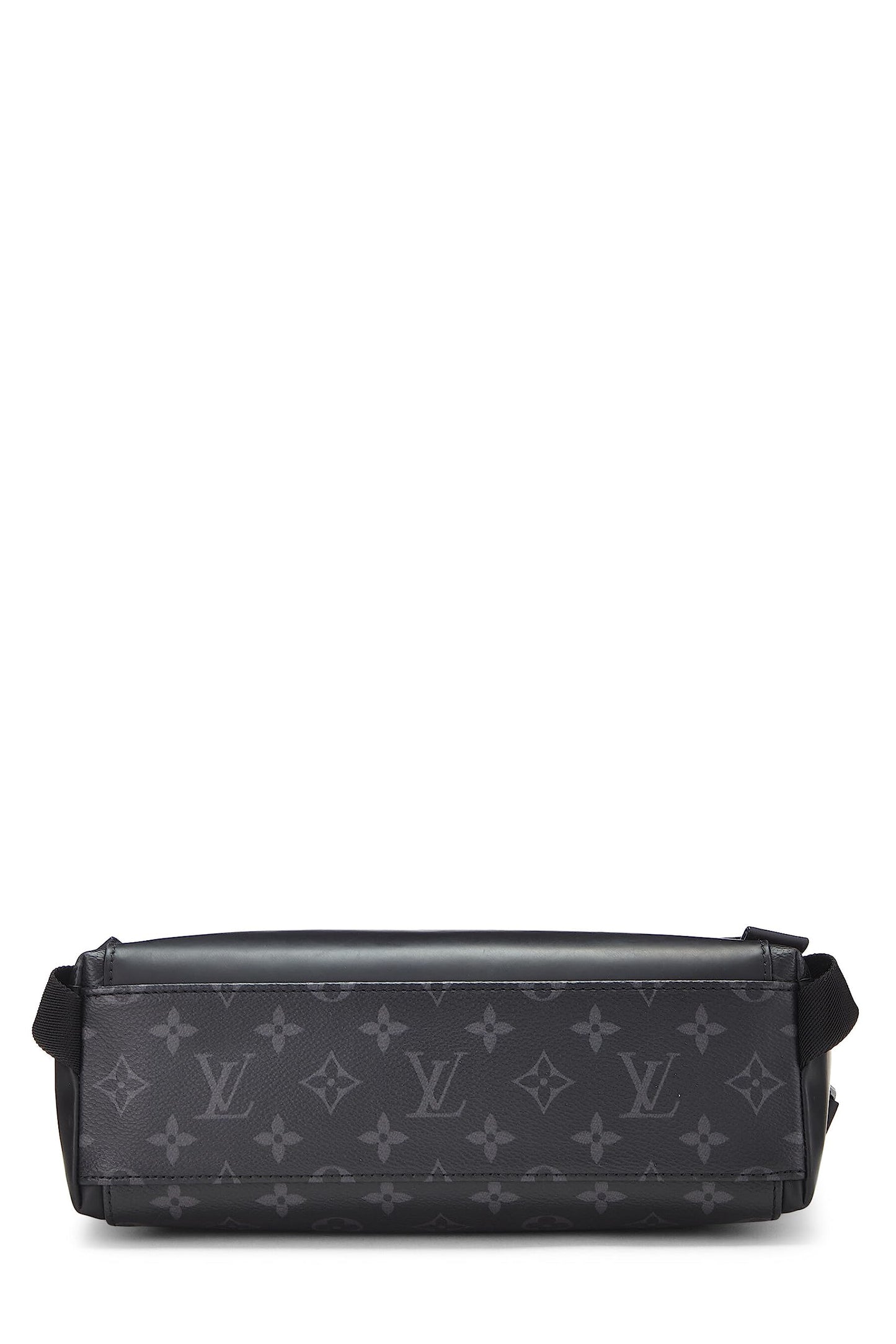 Louis Vuitton, sac Messenger PM Voyager Eclipse en monogramme noir d'occasion, noir