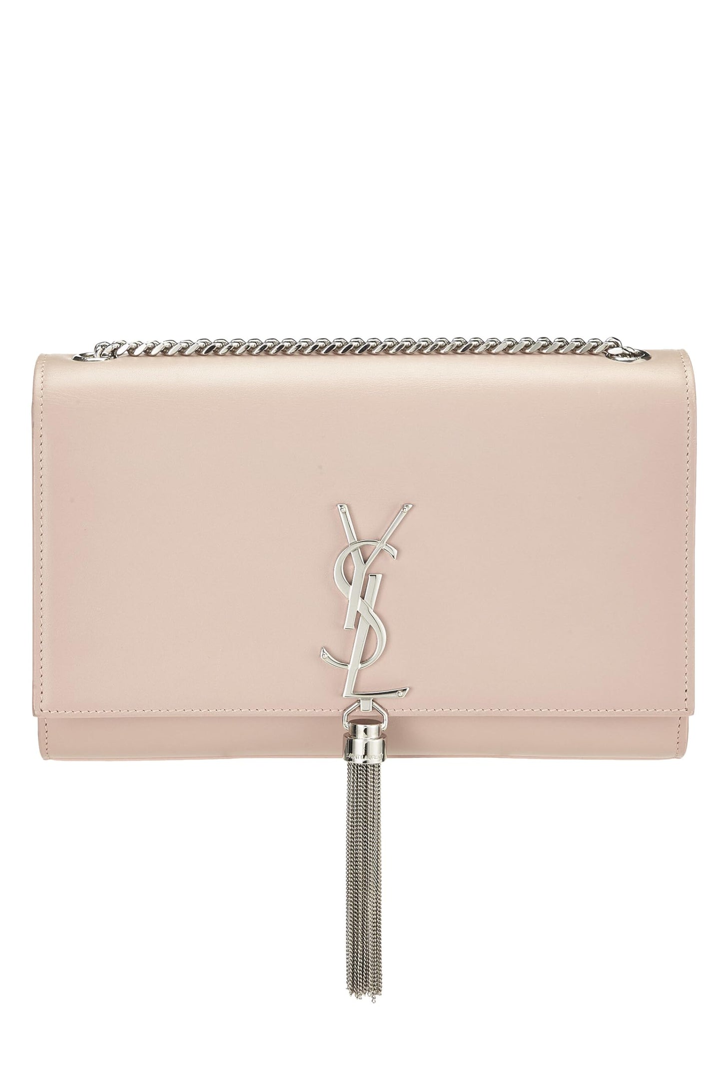 Yves Saint Laurent, Kate Tassel Medium en cuir de veau rose d'occasion, rose