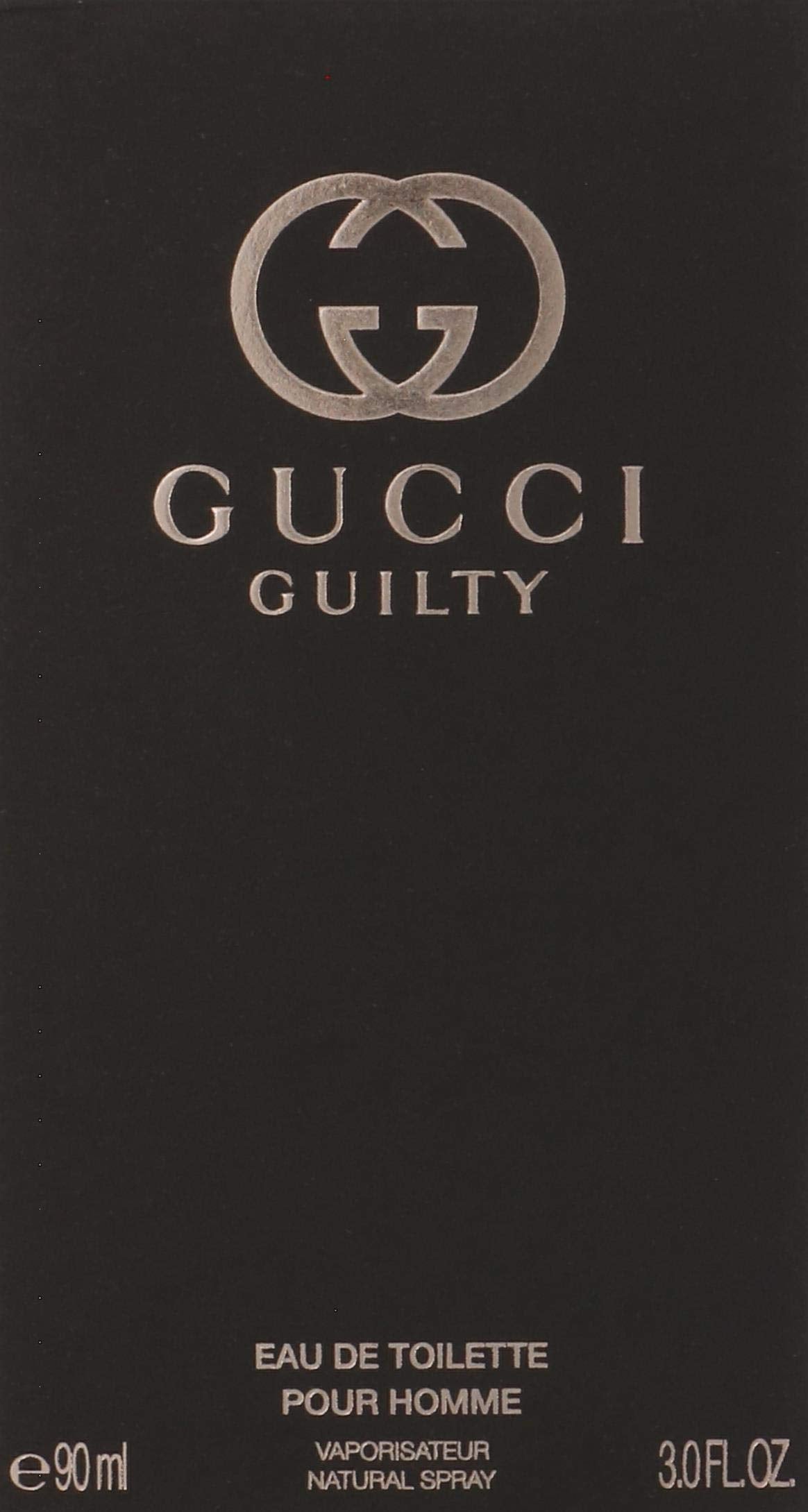 Gucci Guilty de Gucci pour homme Eau de Toilette Spray, 3 Fl Oz (Pack de 1)