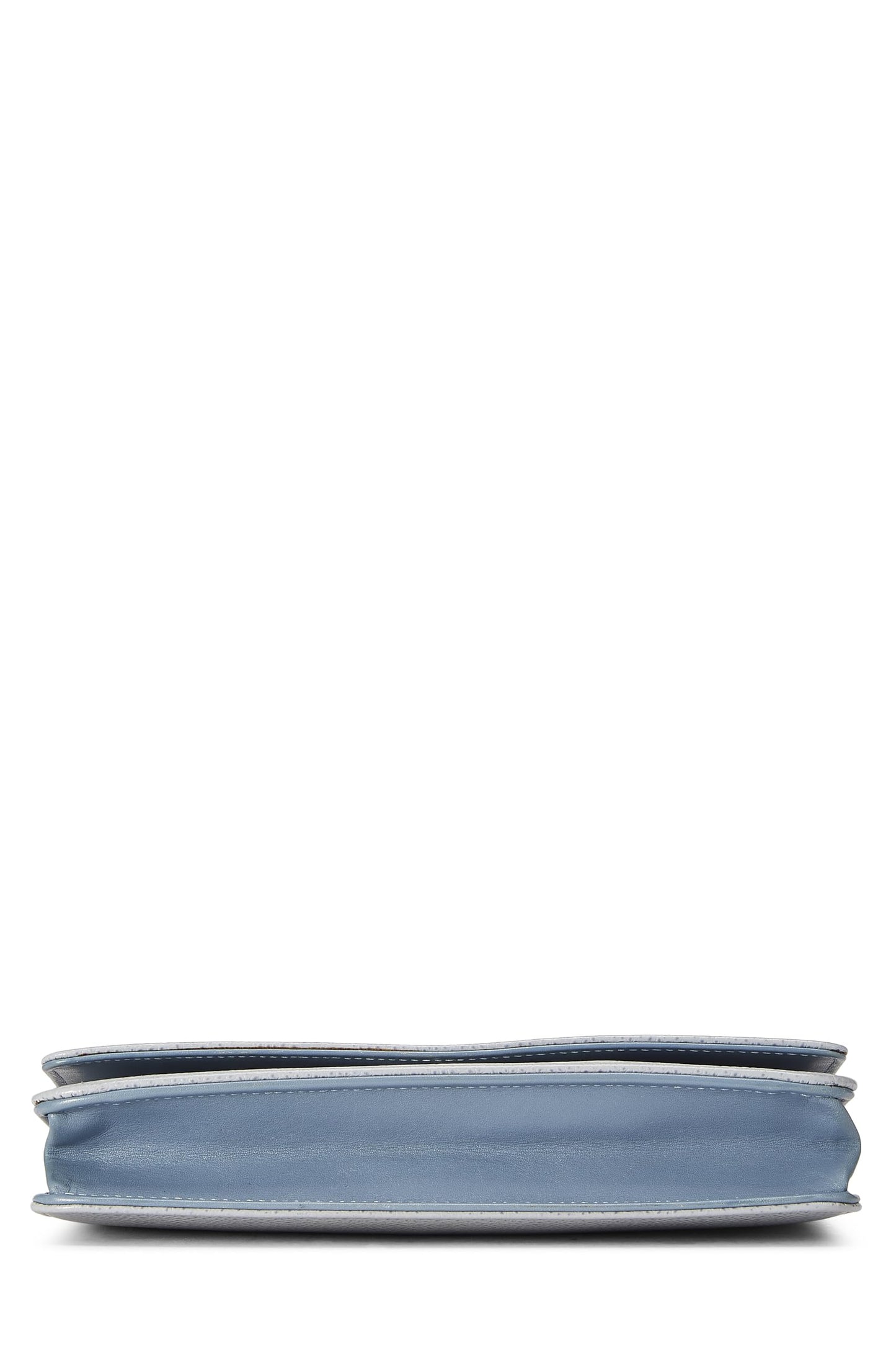 Chanel, Pre-Loved Blue Caviar Timeless Wallet on Chain (WOC), Blue