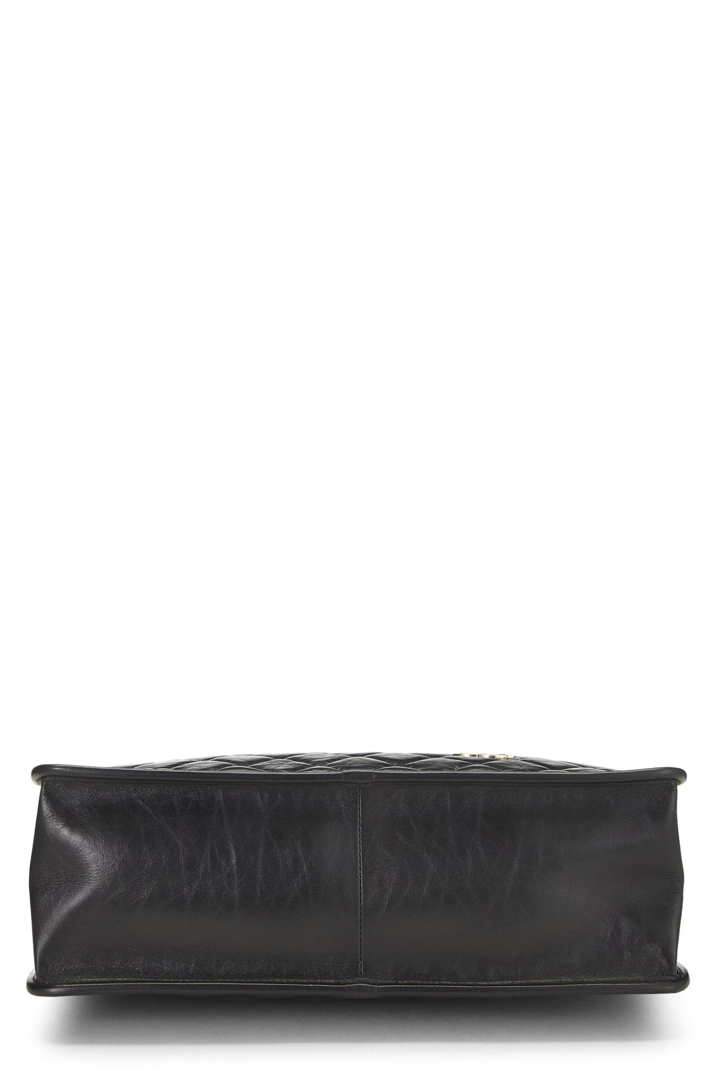 Chanel, Pre-Loved Black Calfskin Charms Shopping Bag Large, Black