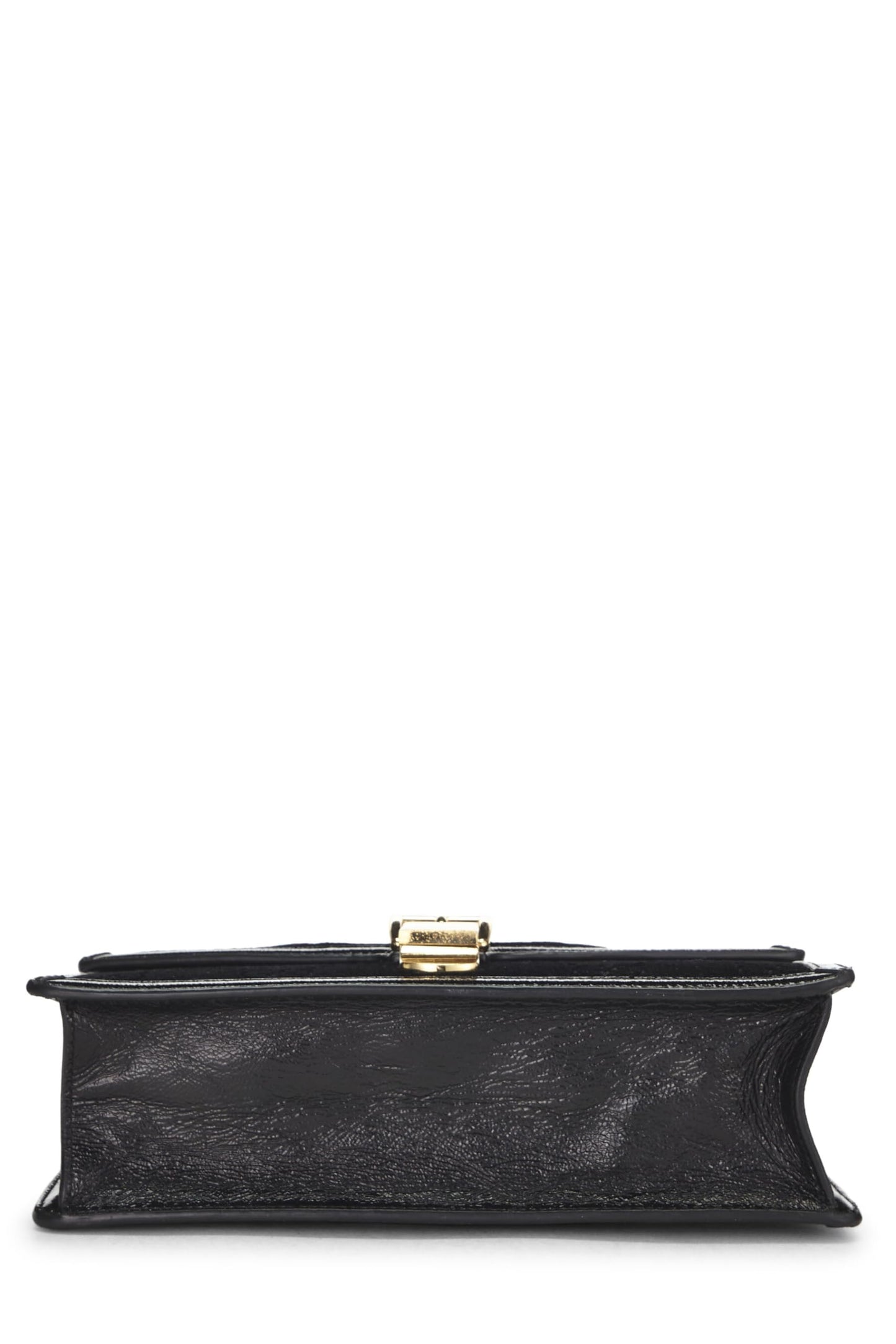 Gucci, Pre-Loved Black Velvet Sylvie Shoulder Bag, Black