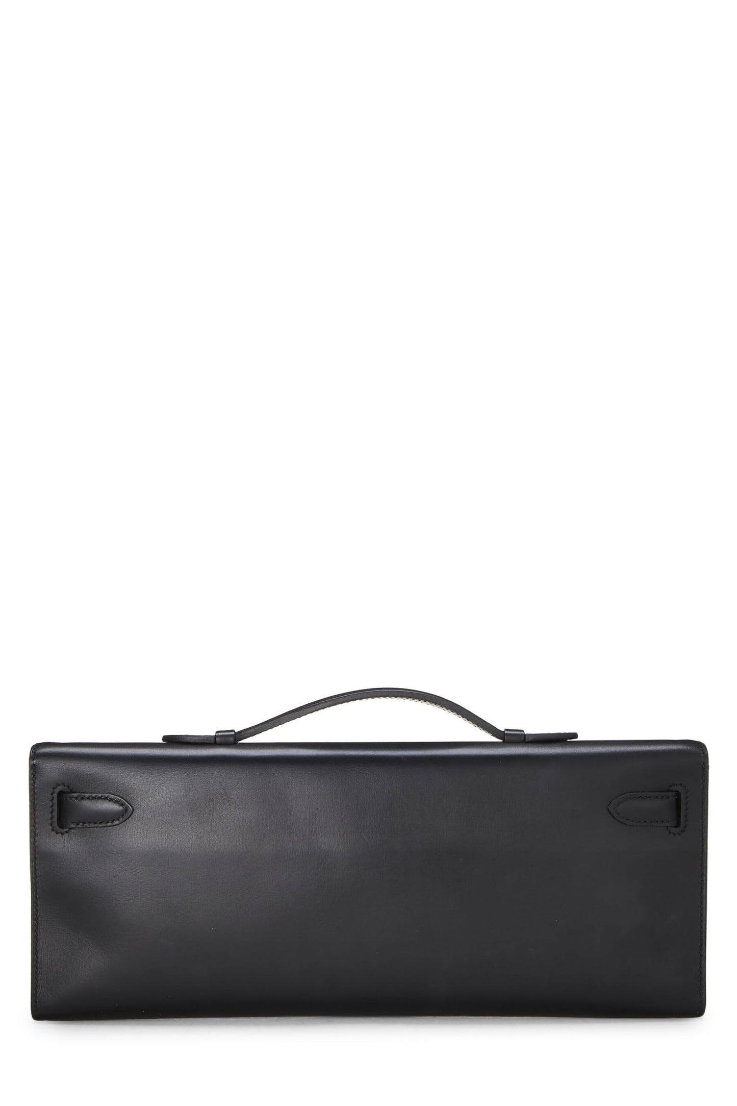 Hermès, Pre-Loved SO Black Box Kelly Cut, Negro