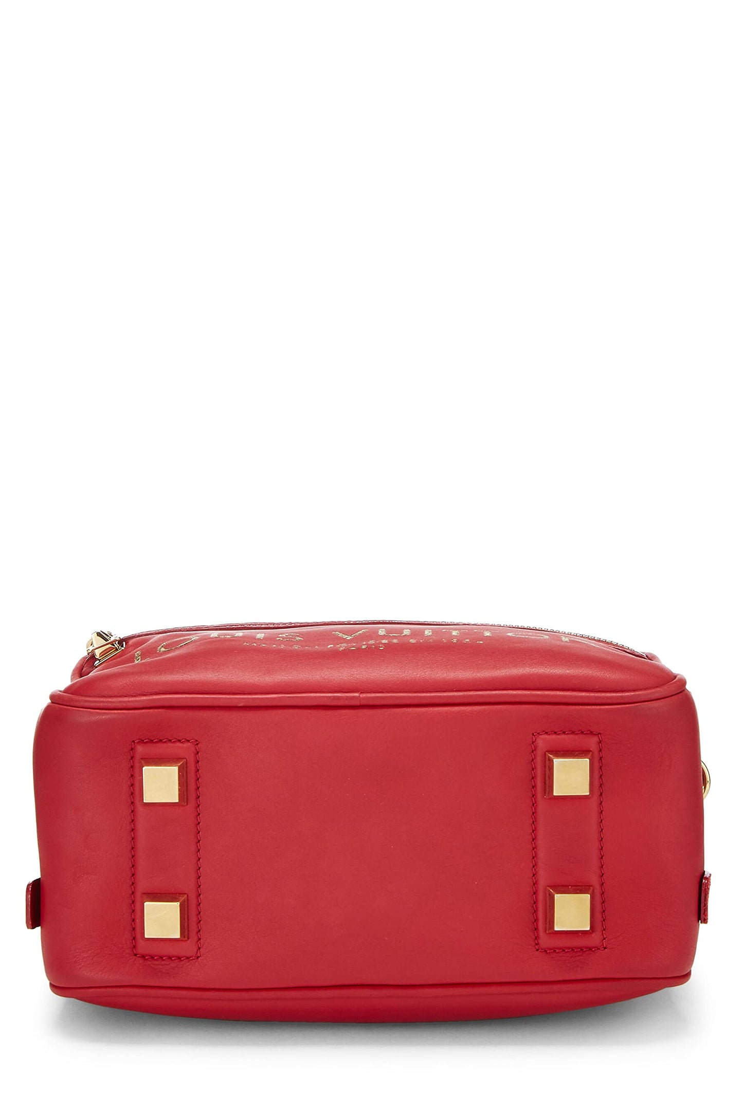 Louis Vuitton, Despegue Paname de cuero rojo Pre-Loved, Rojo