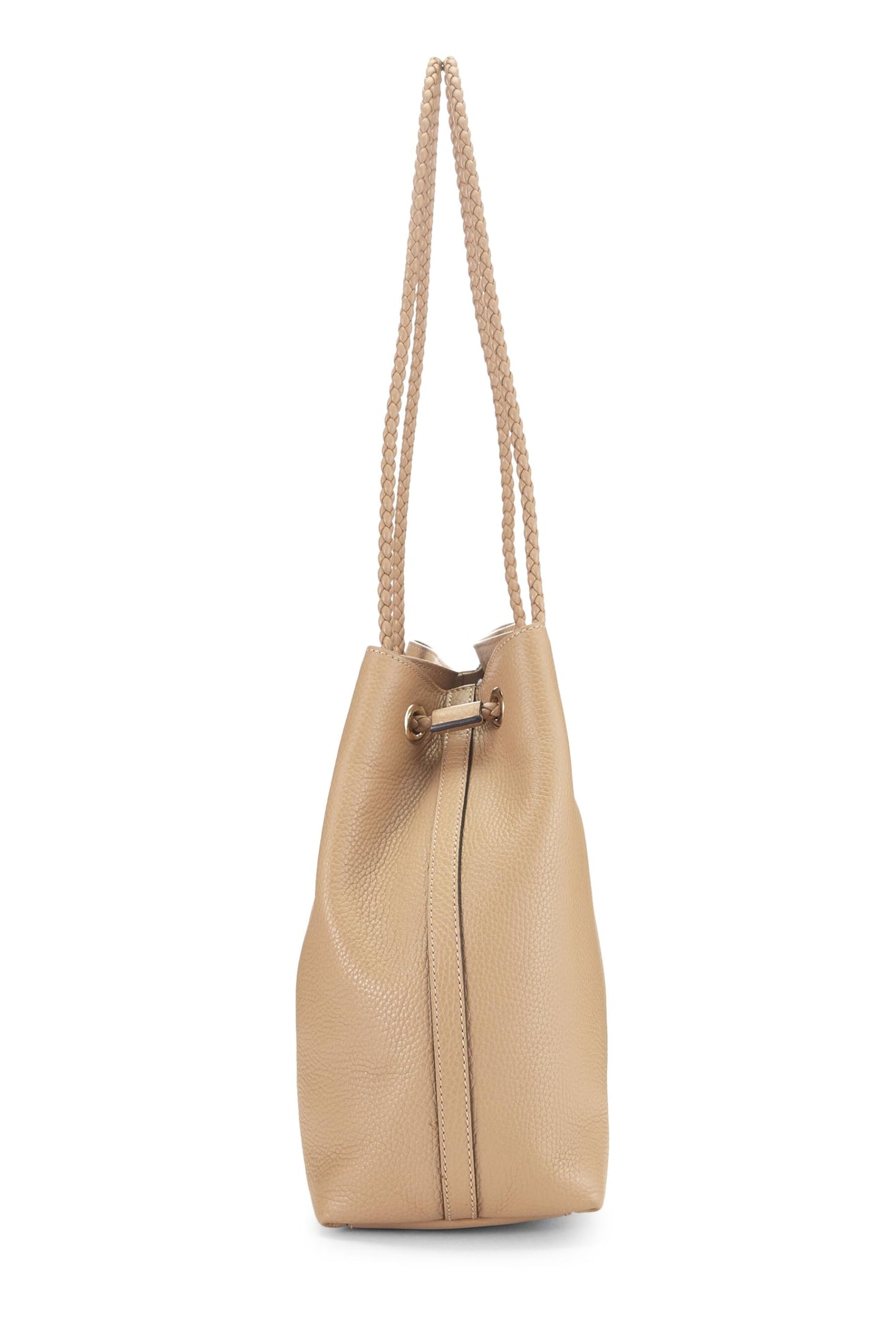 Gucci, sac fourre-tout Gifford en cuir beige d'occasion, beige