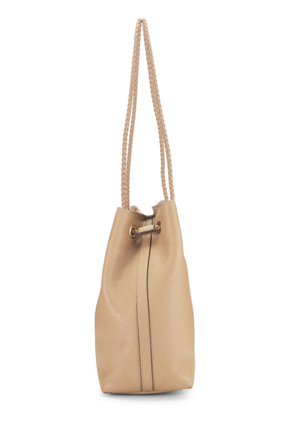 Gucci, Pre-Loved Beige Leather Gifford Tote, Beige