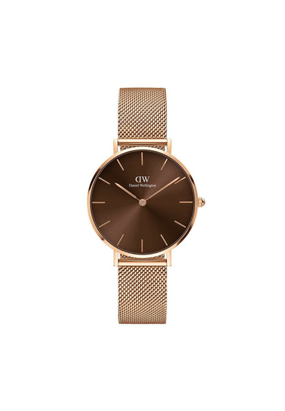 Montre Daniel Wellington Petite 32 mm en acier inoxydable doublement plaqué (316L) or rose