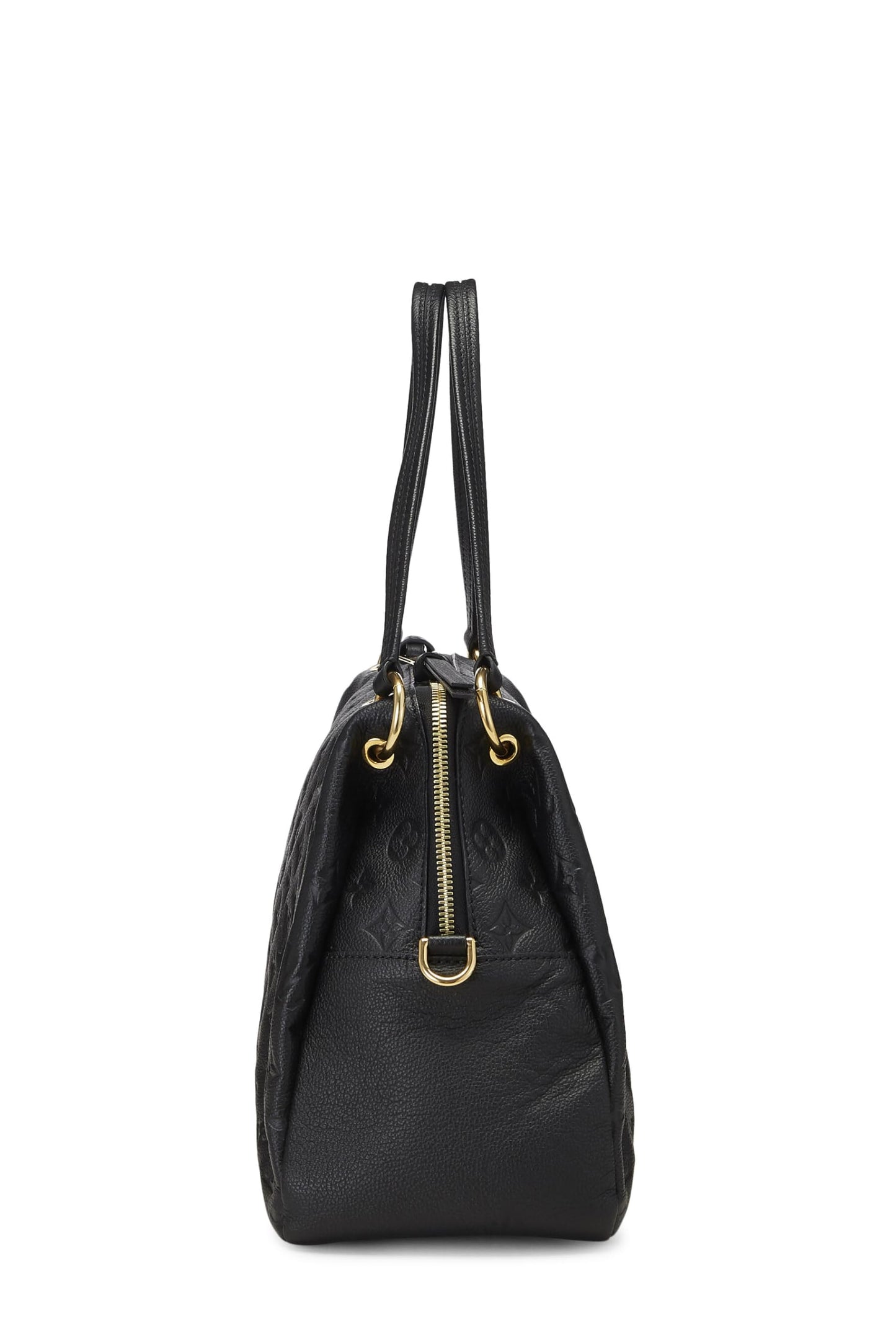 Louis Vuitton, Monograma negro Pre-Loved Empreinte Ponthieu PM, Negro