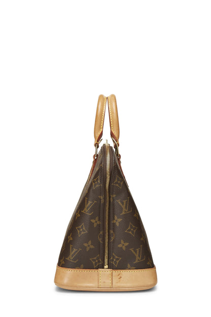 Louis Vuitton, Pre-Loved Monogram Canvas Alma PM, Brown