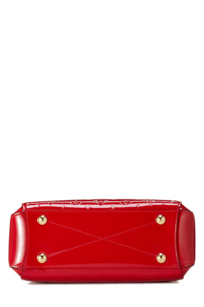 Louis Vuitton, Pre-Loved Cerise Vernis Montaigne BB, Red