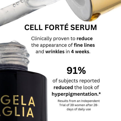 Angela Caglia Cell Forte Serum - Powered by BIOMSC™️ Skincare Technology for Fine Lines and Wrinkles