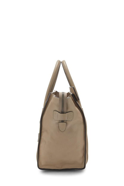 Céline, Mini maleta de piel de becerro gris Pre-Loved, Gris