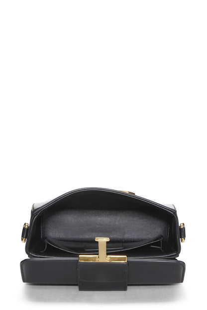 Dior, sac 30 Montaigne Box en cuir de veau noir d'occasion, noir