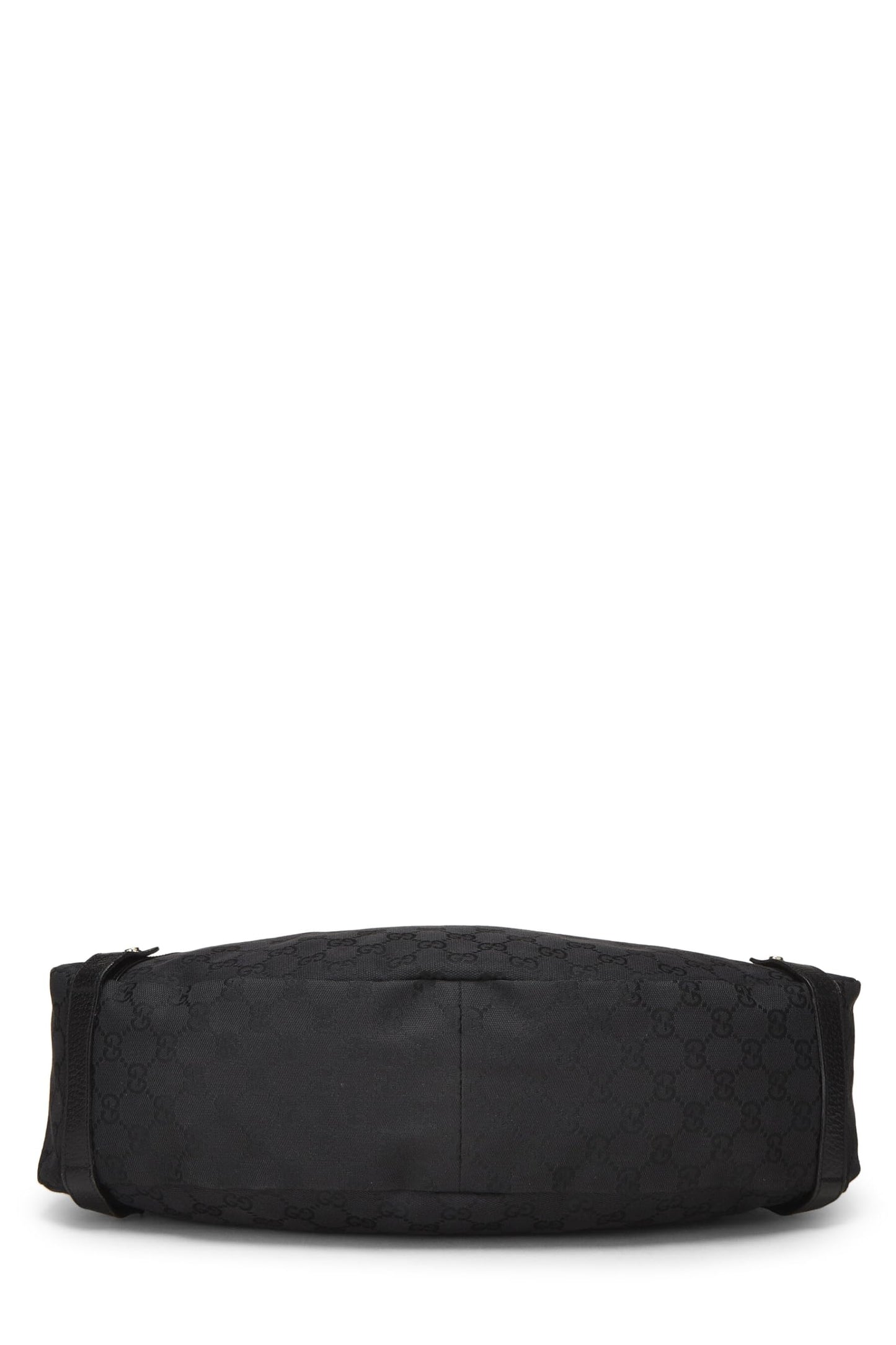 Gucci, Pre-Loved Black Original GG Canvas Abbey Tote, Black