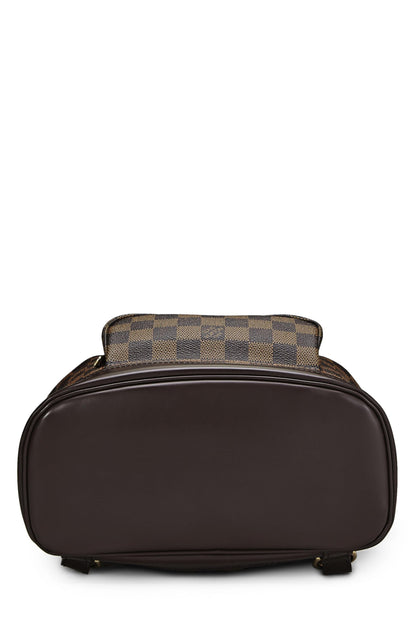 Louis Vuitton, Montsouris MM Damier Ebène d'occasion, marron