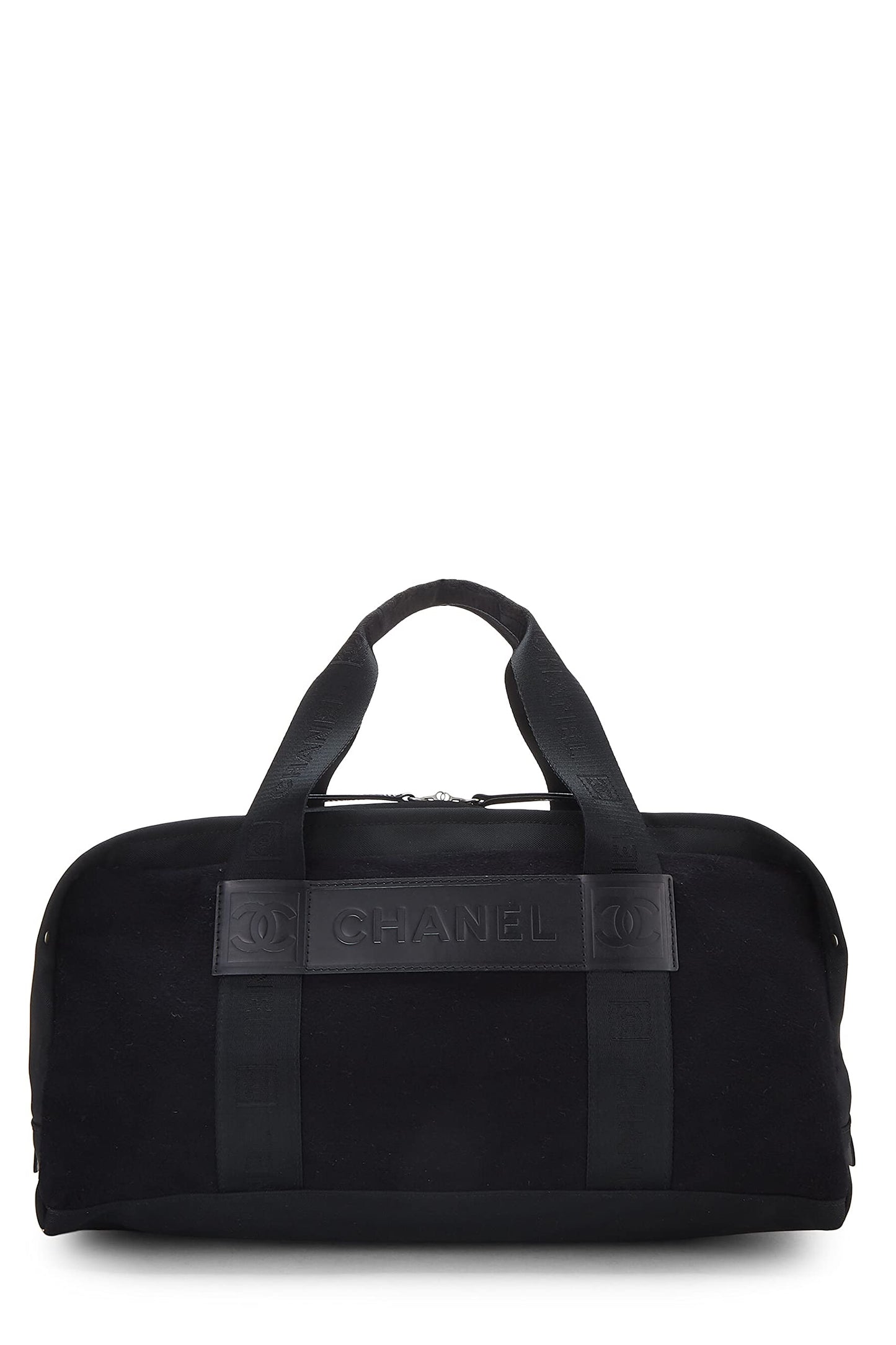 Chanel, Pre-Loved Black Fleece Sportline Boston, Black