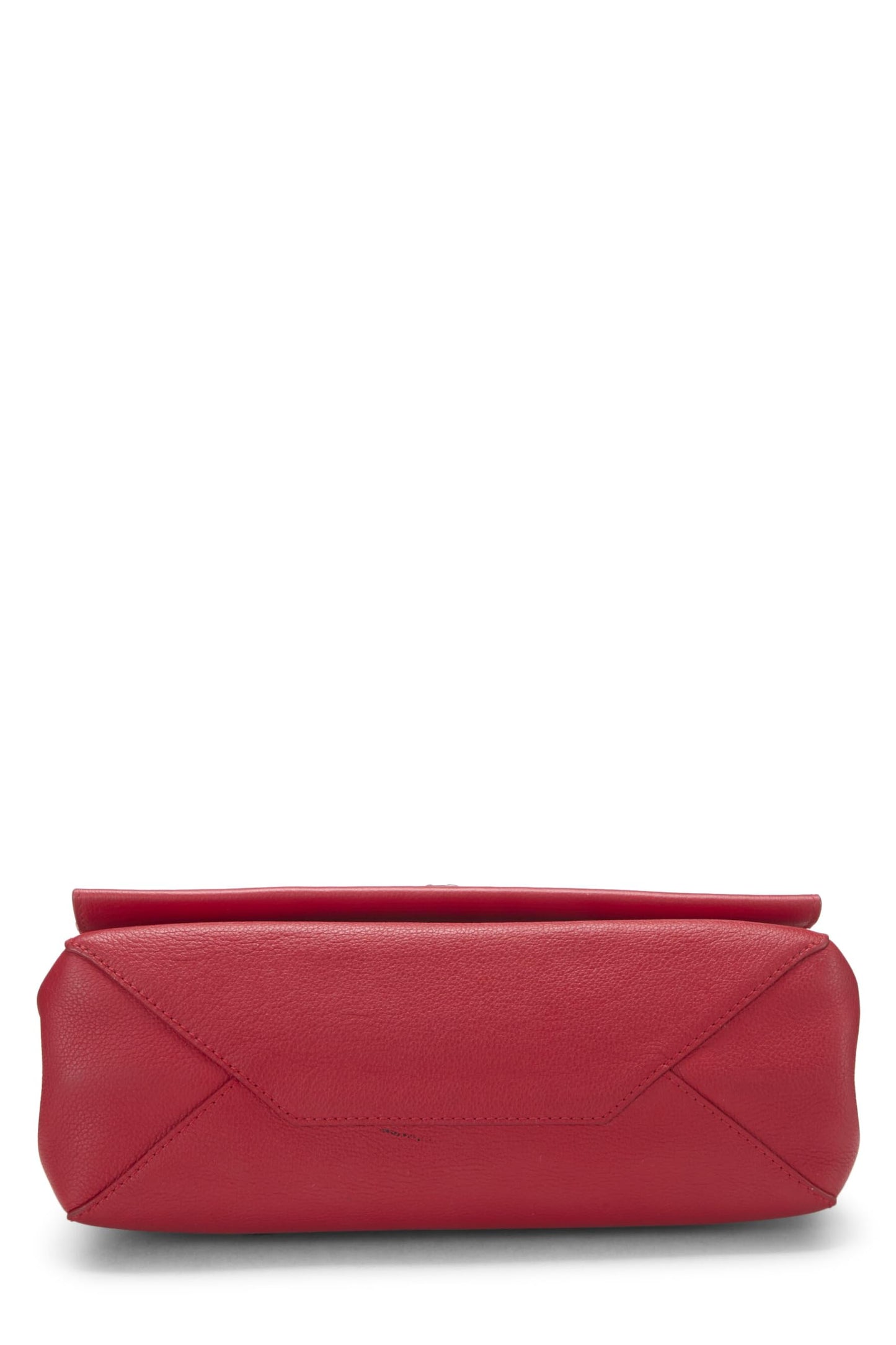 Louis Vuitton, Pre-Loved Red Leather Lockme II, Red