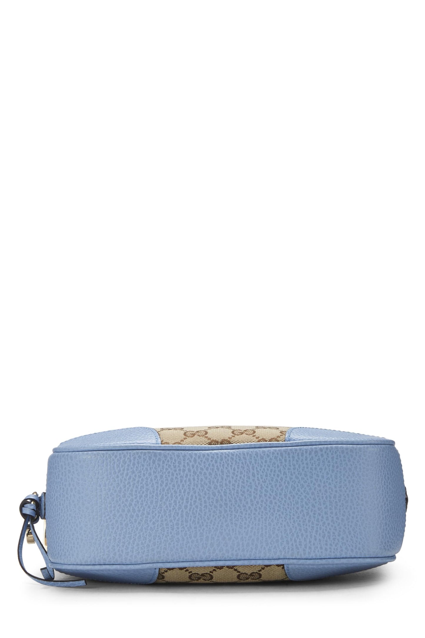 Gucci, sac à bandoulière Bree en toile GG bleu d'occasion, bleu