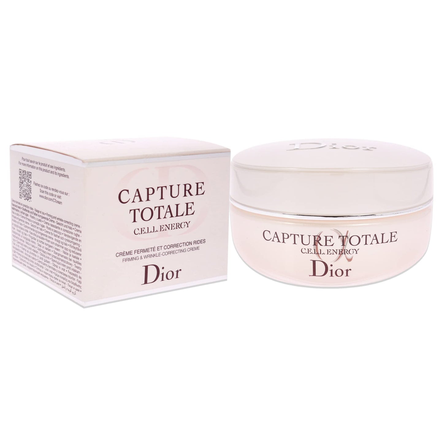 Crème raffermissante et correctrice de rides Capture Totale de Christian Dior pour femme 50 ml