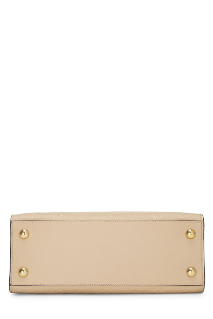 Louis Vuitton, Pre-Loved Dune Empreinte Pont Neuf MM, Beige