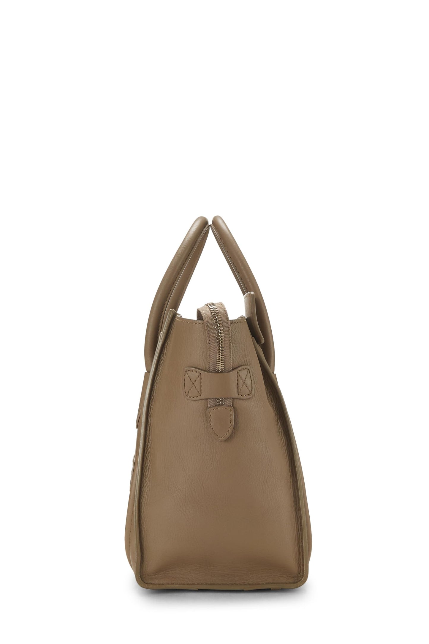 Céline, Pre-Loved Beige Calfskin Luggage Mini, Beige