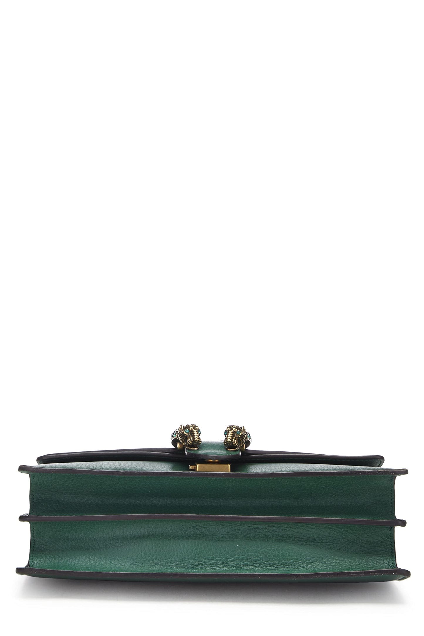 Gucci, sac à bandoulière Dionysus en cuir vert d'occasion, petit modèle, vert