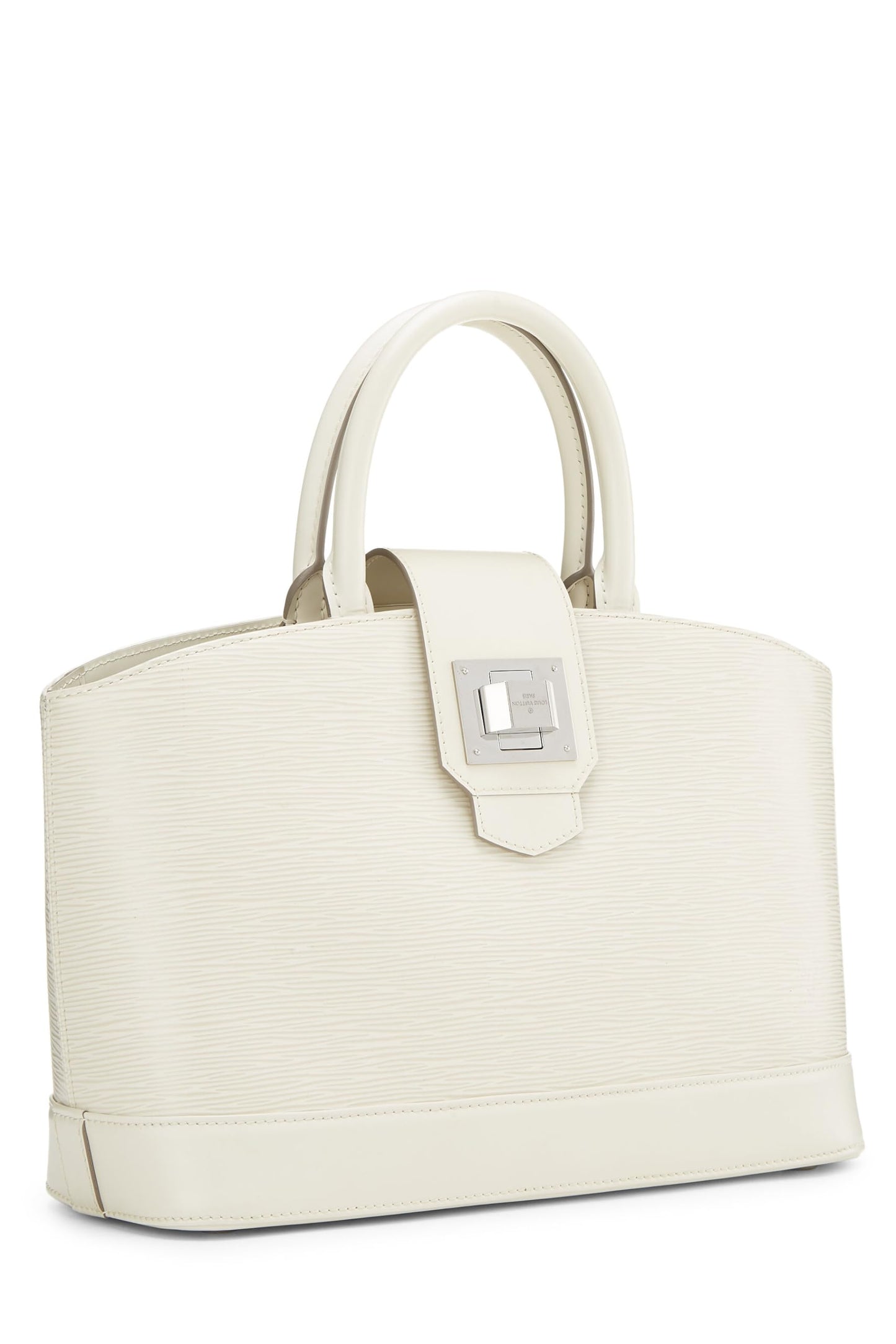 Louis Vuitton, Pre-Loved Ivorie Epi Mirabeau PM, White