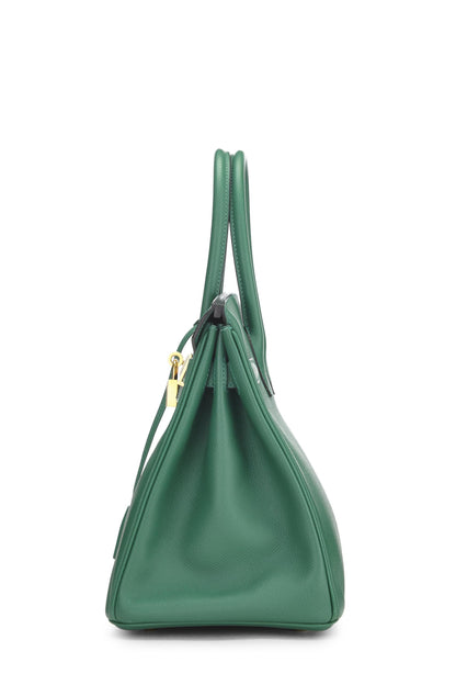 Hermès, Birkin Epsom 30 Vert Vertigo d'occasion, Vert Vertigo