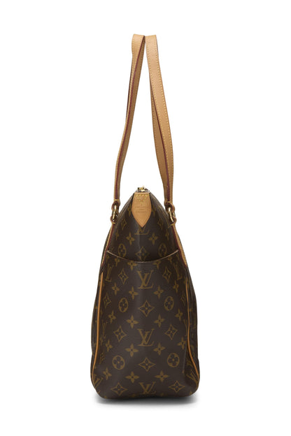 Louis Vuitton, toile Monogram d'occasion Totally MM NM, marron