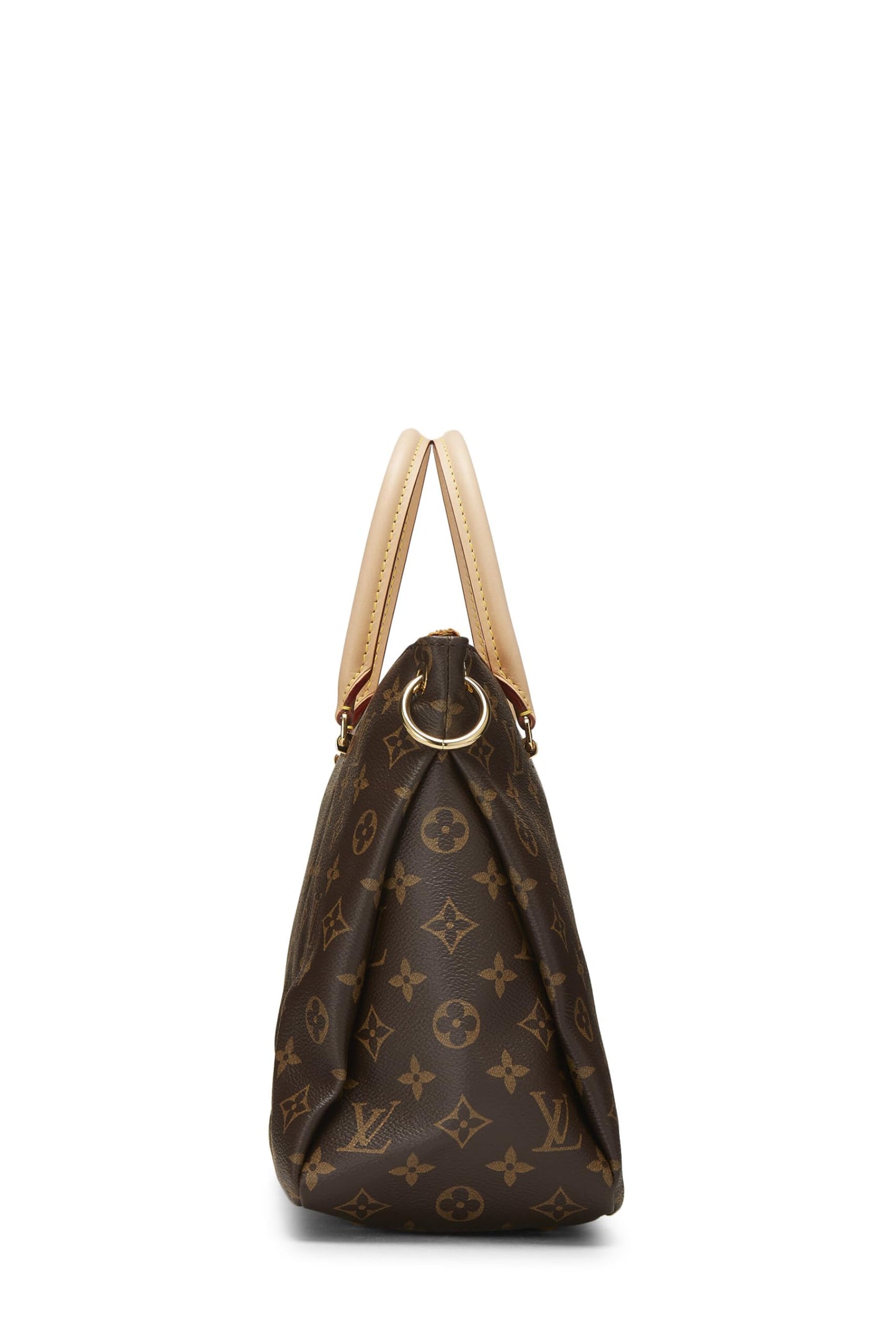 Louis Vuitton, Pallas en toile monogram jaune d'occasion, jaune