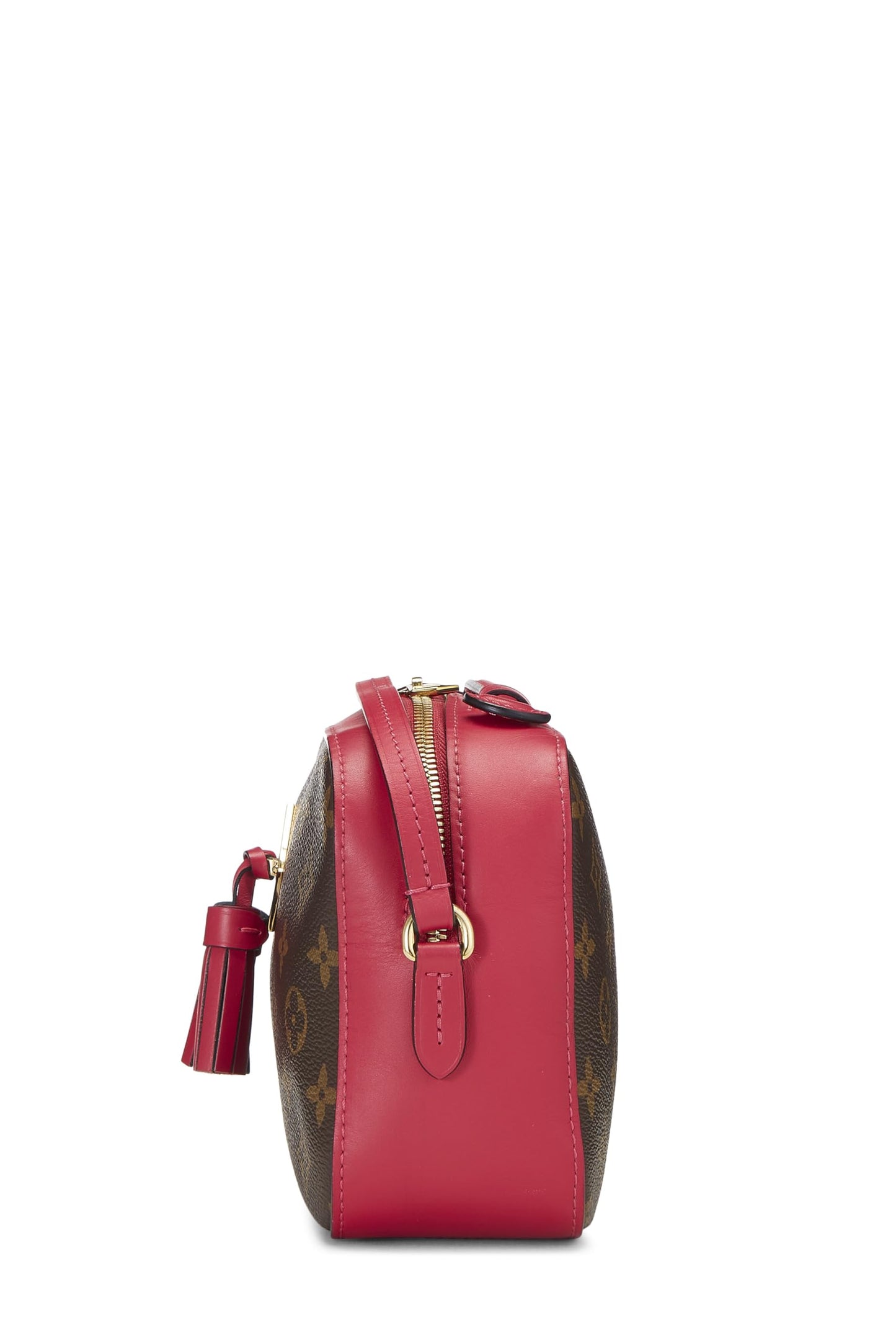 Louis Vuitton, Saintonge de lona con monograma rosa Pre-Loved, Rosa