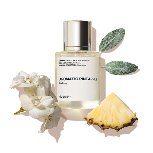 Dossier - Aromatic Pineapple - Eau de Parfum - Inspired by YL's - Perfume Luxury - Pure Infused - Paraben Free - Vegan - For Women Men Unisex - Fragrance 1,70z (Spray 50ml)