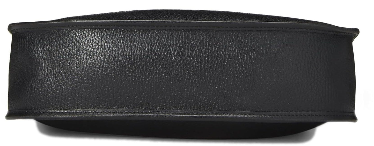 Hermès, Pre-Loved Black Ardennes Evelyne I GM, Black