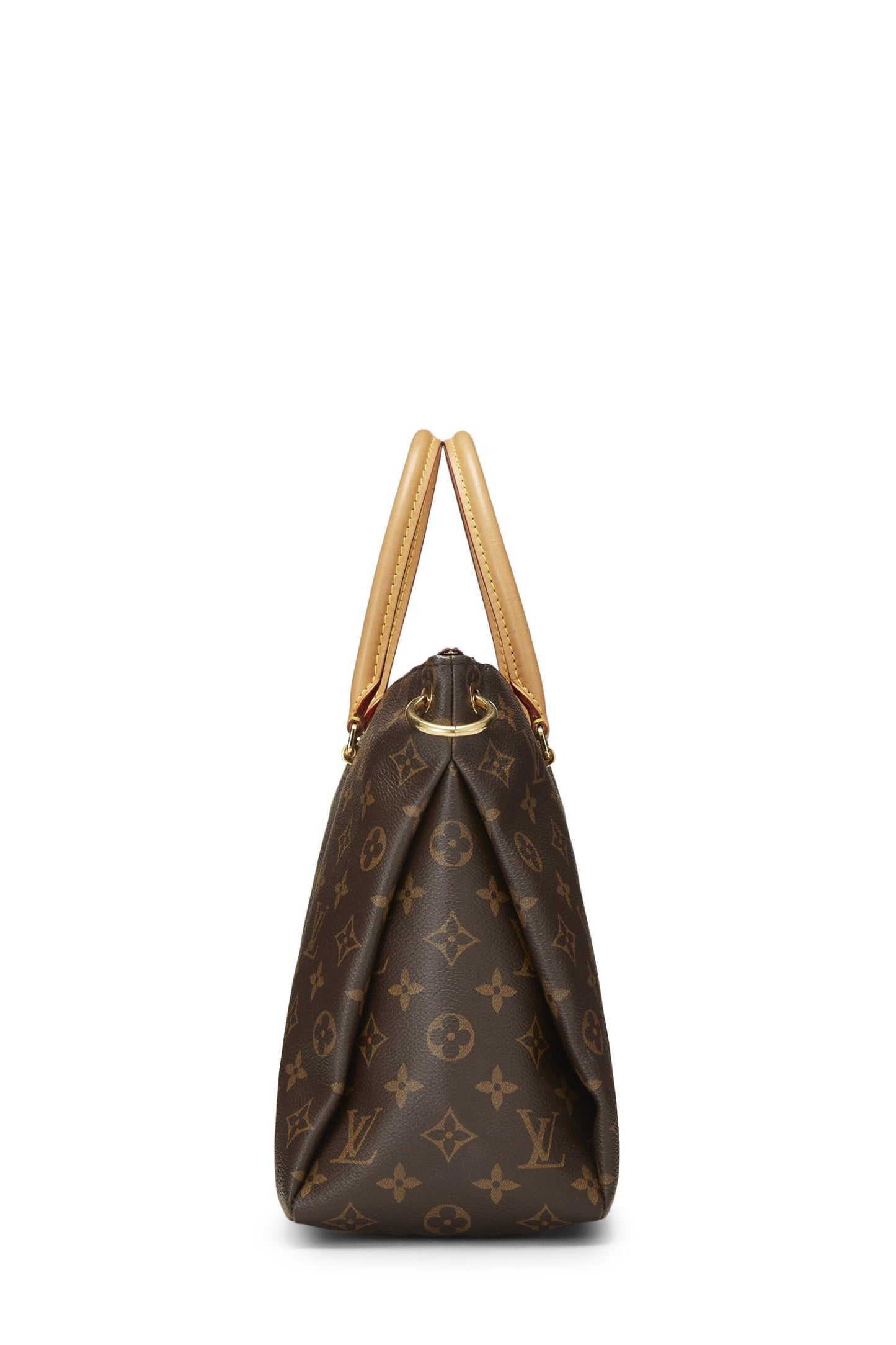 Louis Vuitton, Pre-Loved Burgundy Monogram Canvas Pallas, Burgundy