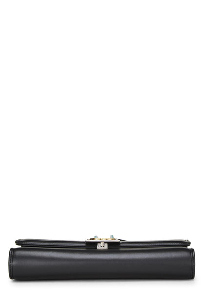 Gucci, pochette convertible Matisse en cuir noir d'occasion, noir