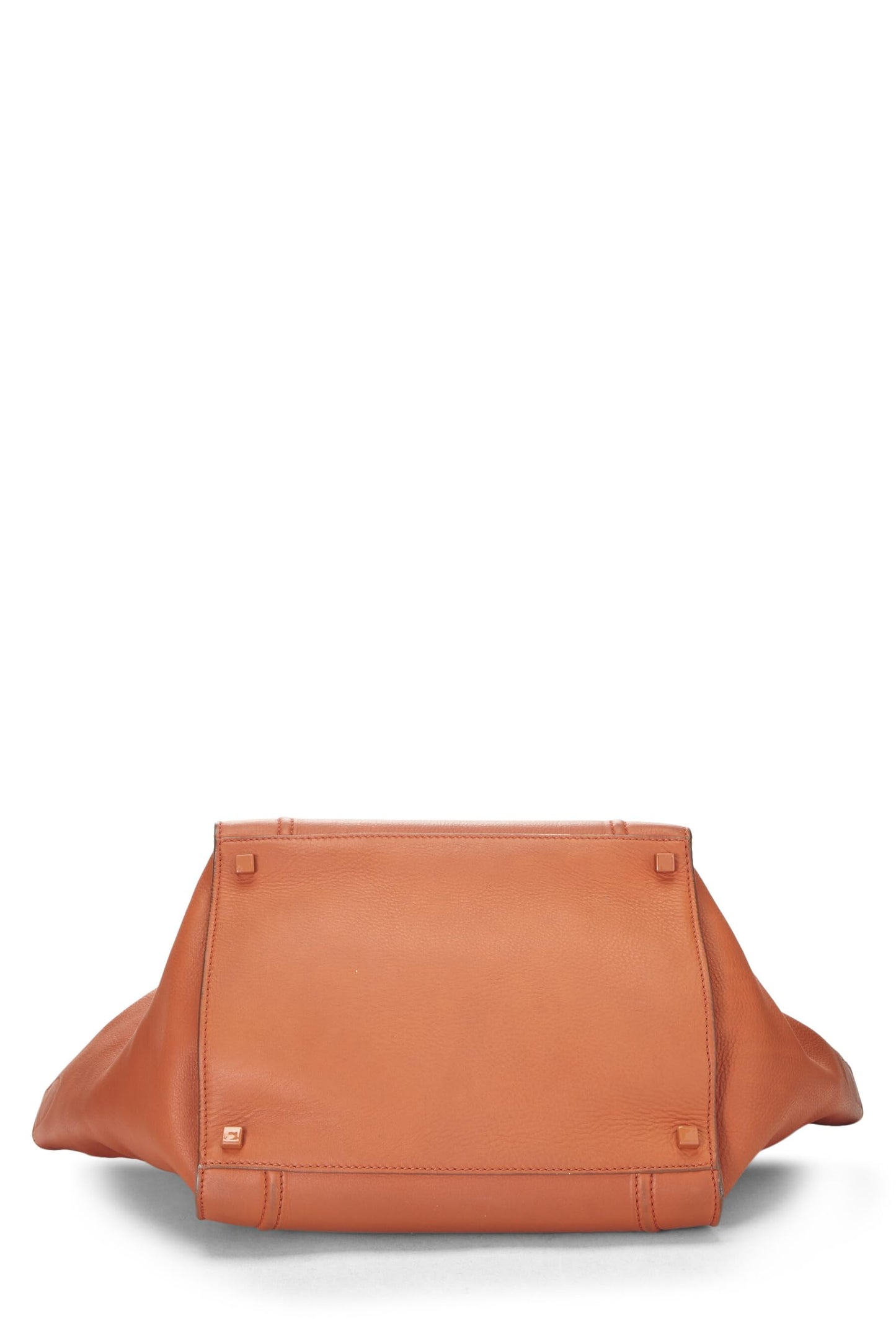 Céline, Phantom Medium en cuir orange d'occasion, orange