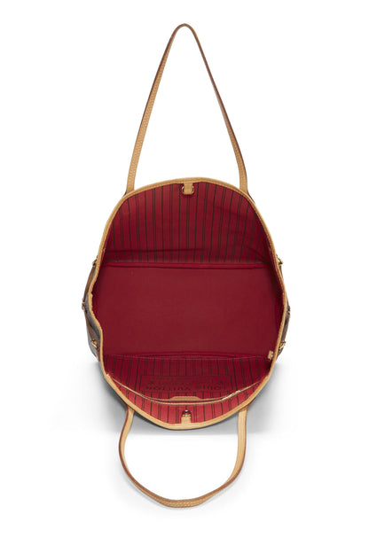 Louis Vuitton, Neo Neverfull MM Monogram rouge d'occasion, rouge