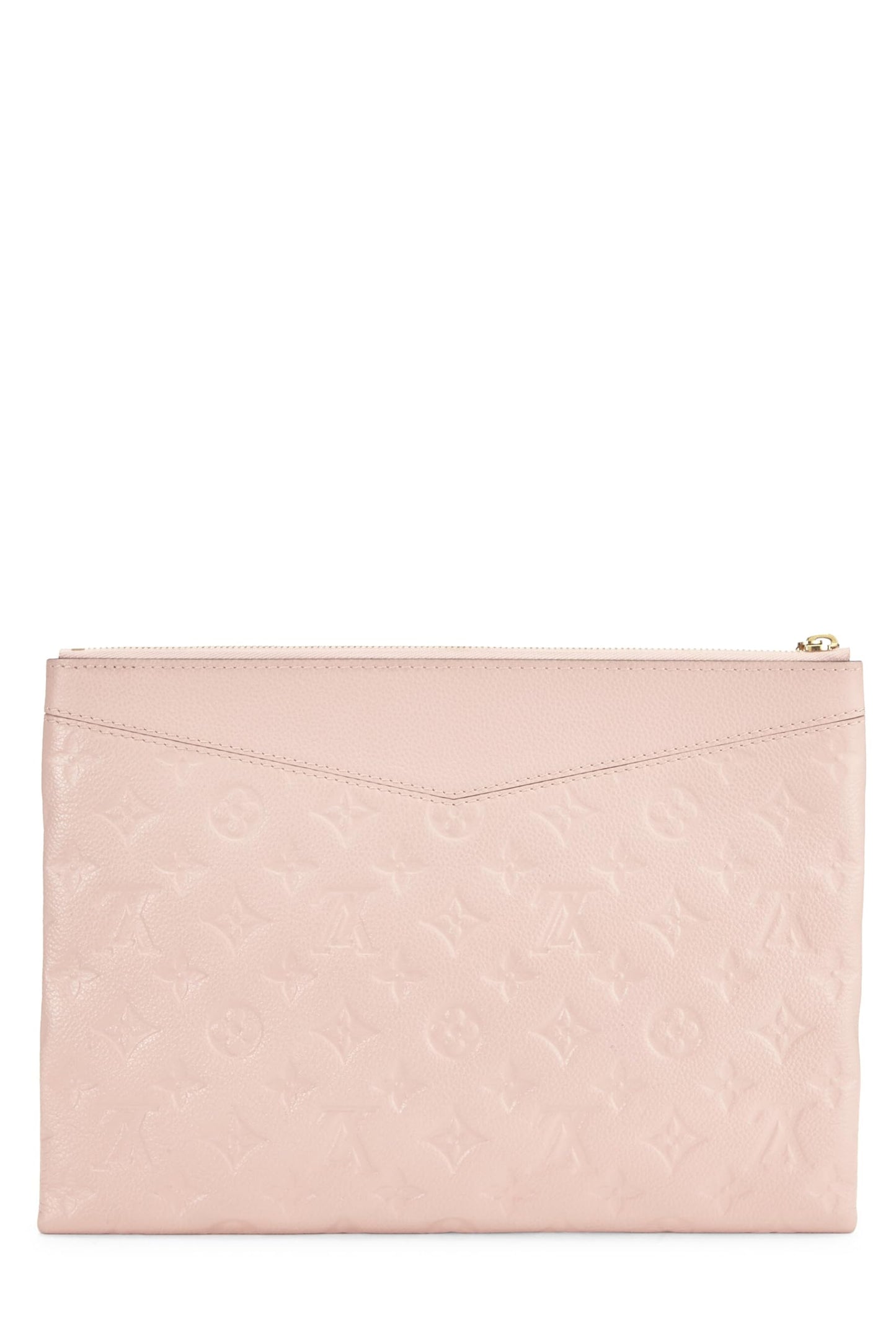 Louis Vuitton, Pochette quotidienne pré-aimée Rose Poudre Monogram Empreinte, Rose