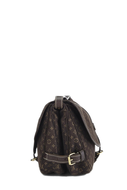 Louis Vuitton, Pre-Loved Brown Monogram Mini Lin Saumur 30, Brown