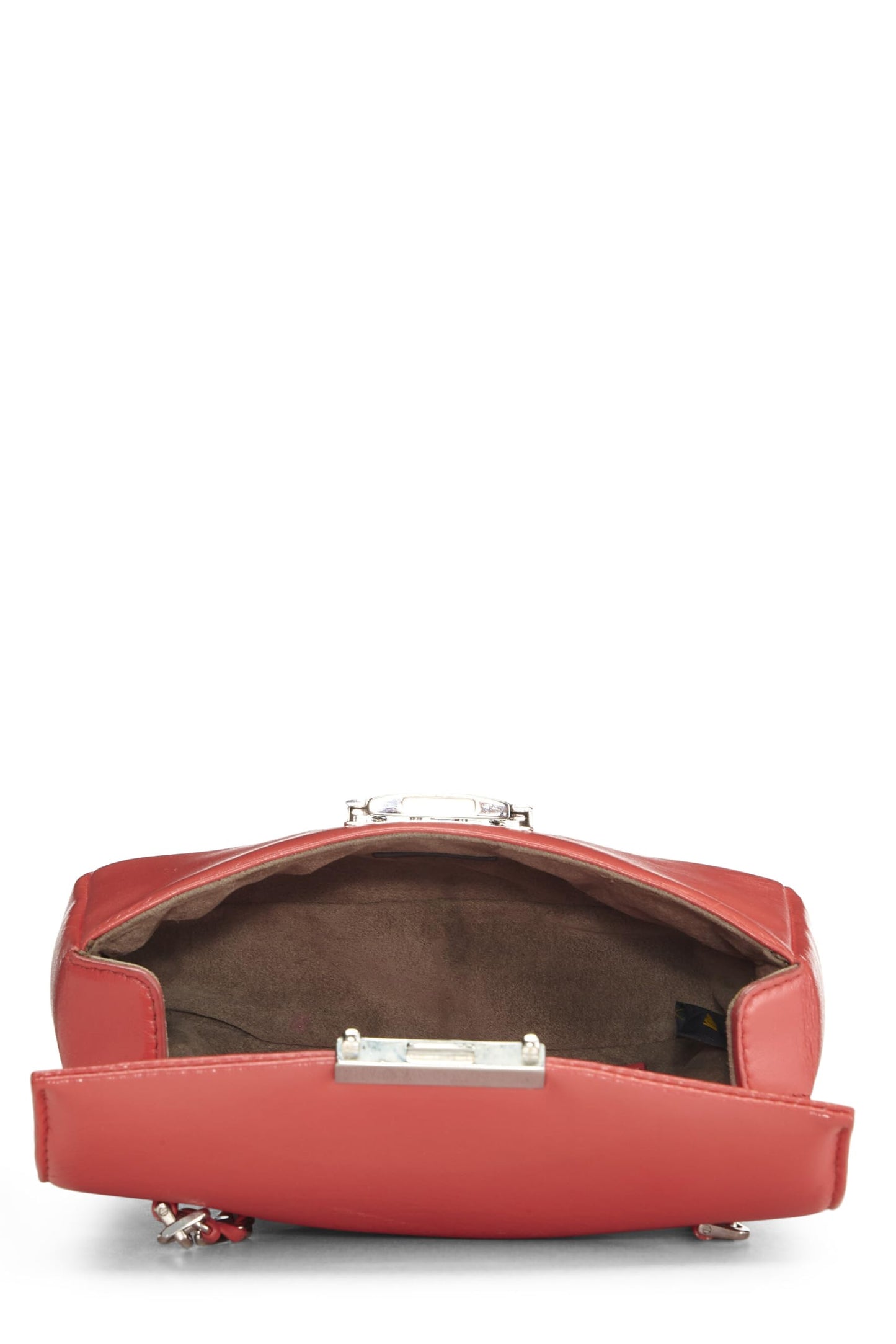 Fendi, Pre-Loved Pink Nappa Leather Be Baguette Mini, Pink