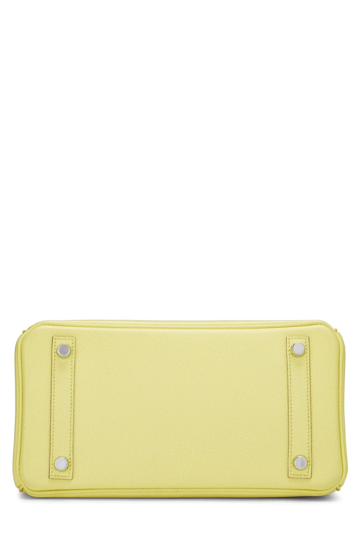 Hermès, Birkin Epsom 25 d'occasion en citron vert, citron vert