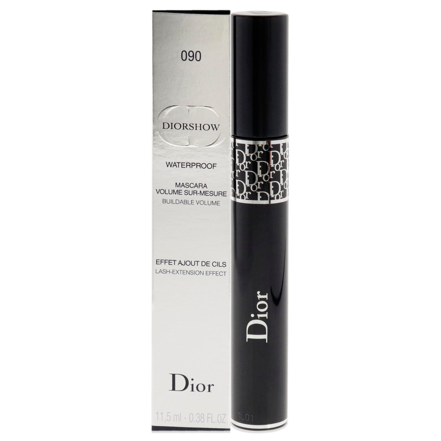 Mascara Waterproof DiorShow - 090 Catwalk Black de Christian Dior pour Femme - 11 ml Mascara