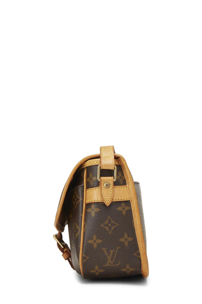 Louis Vuitton, Sac à main en toile Monogram Sologne d'occasion, marron