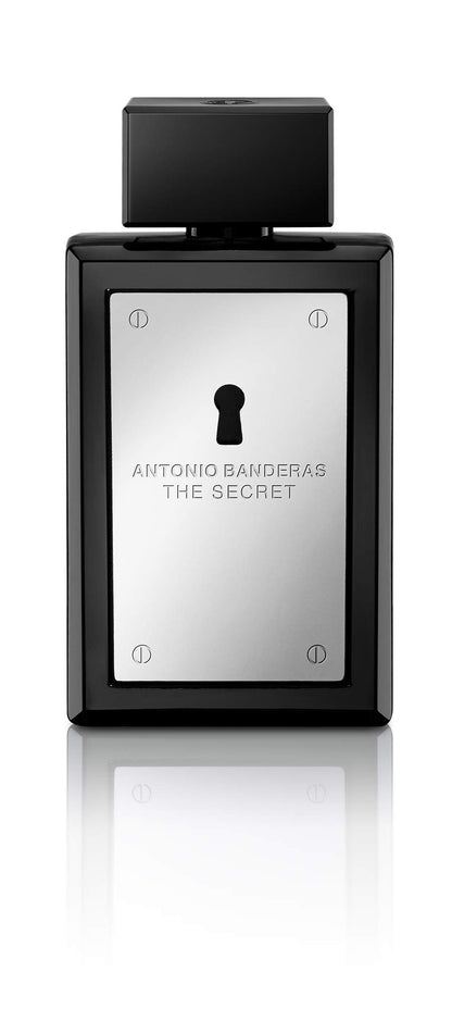 Antonio Banderas Perfumes - The Secret - Eau de Toilette for Men - Long Lasting - Elegant, Sexy and Masculine Fragance - Fruity and Leather Notes - Ideal for Day Wear - 1.7 Fl Oz