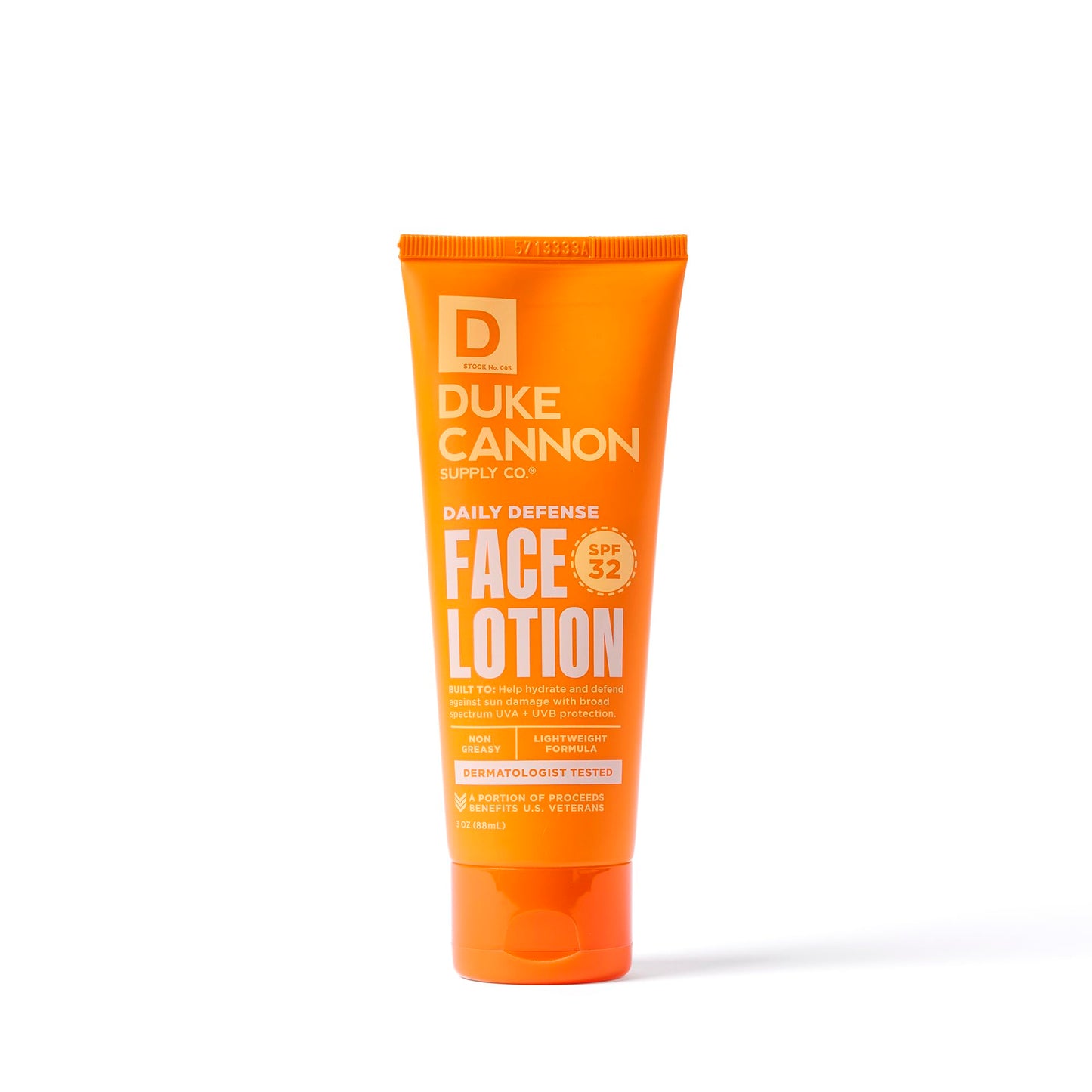 Duke Cannon Supply Co. Daily Defense Face Lotion SPF