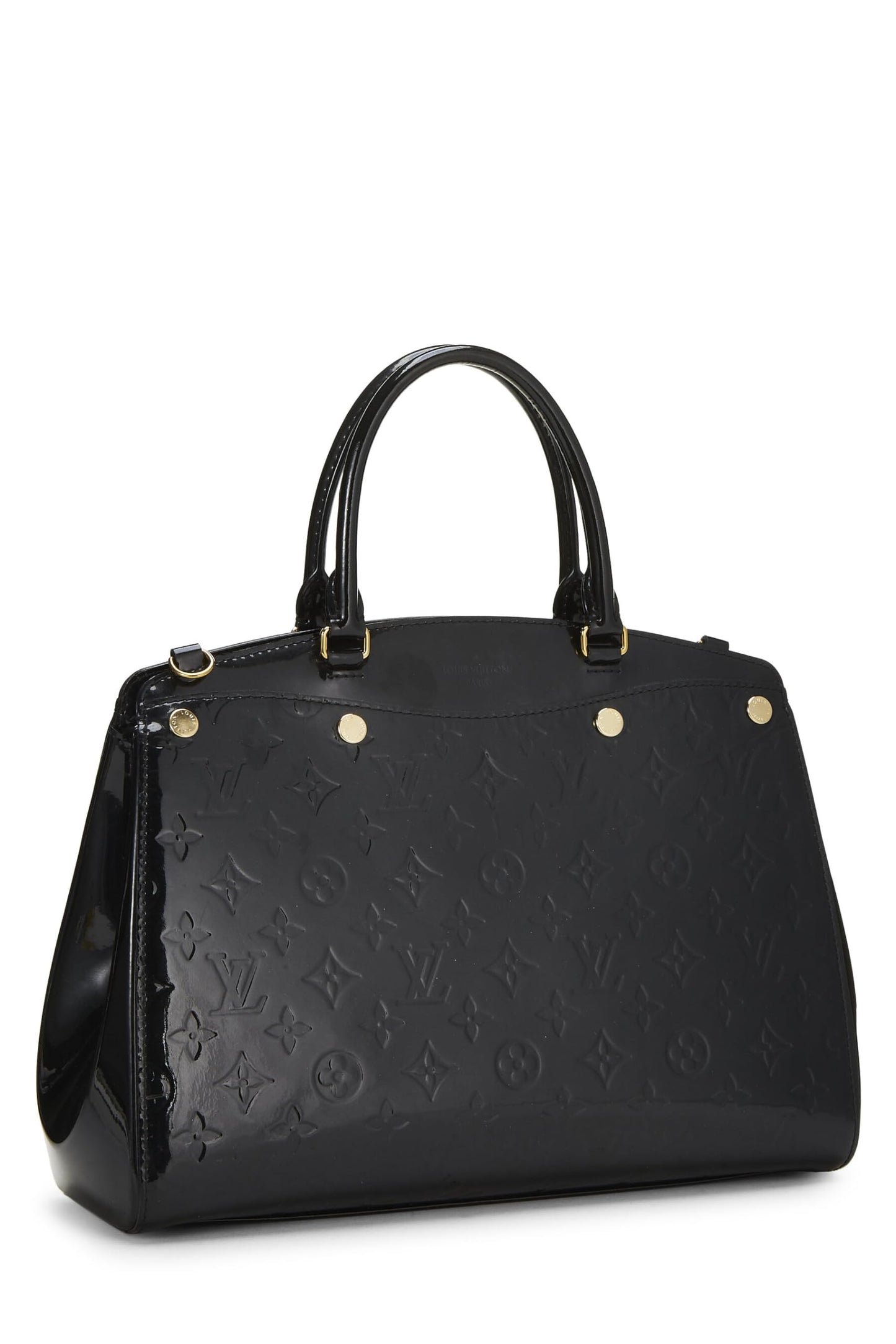 Louis Vuitton, Brea MM Vernis Monogram Noir d'occasion, Noir